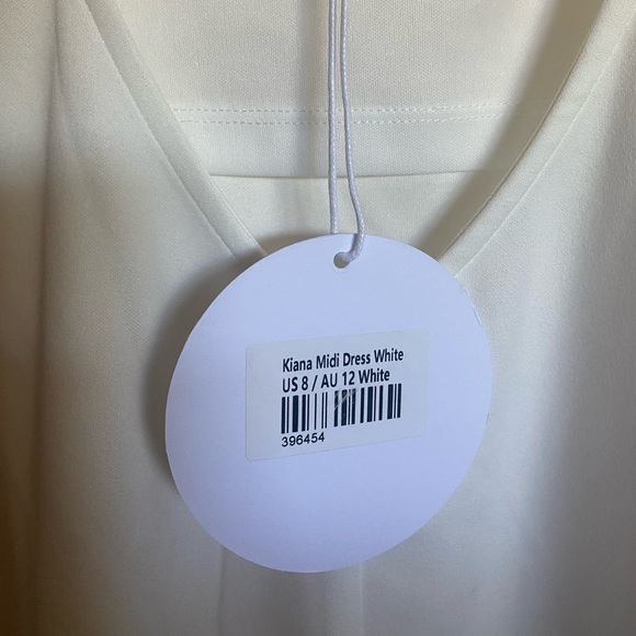 Princess Polly Kiana midi dress in white. Size 8 - Picture 3 of 4